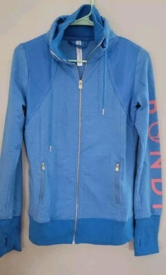 Chaqueta Bondi Active Mujer Talla Mediana Azul con Cremallera Ropa Deportiva Cremallera Completa Foto 1 de 4