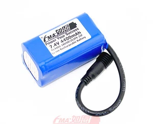 Torcia LED Luce Bicicletta di MagicShine Batteria agli ioni di litio 7,4 V 4400mAh 86C2S2PX HT - Foto 1 di 3