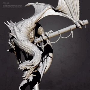 150mm resin figure model Fantasy Monster Sea Dragon 3D Printing Unassembled - Picture 1 of 5