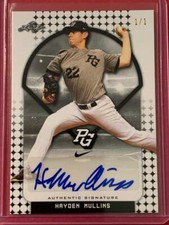 Hayden Mullins 2018 Leaf Perfect Game National Showcase Auto #BA-HM1 #1/1 