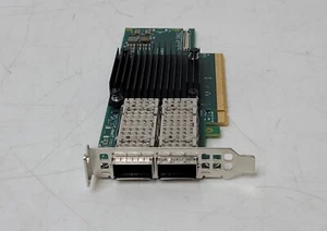 Mellanox ConnectX-6 Dual Port 100 GbE QSFP+ PCIe Adapter - MCX653106A-ECAT - Photo 1/5