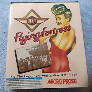 Microprose B17 flying fortress retro computer game 1992 Boxed with documentation - Picture 1 of 19