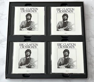 Eric Clapton Crossroads 4 CD BOX SET TARGET ERA! 1988 Polydor 835 261-2 RARE OOP - Image 1 of 4