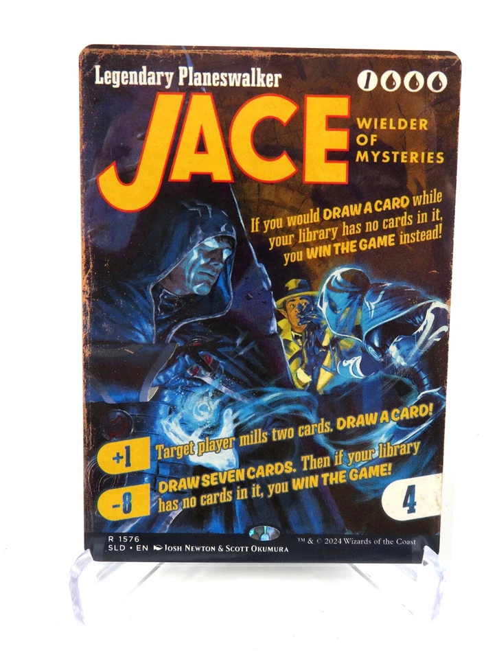Jace Wielder of Secrets #1576 Secret Lair Hard Boiled Thrillers Exclusive Art - Image 1 of 1