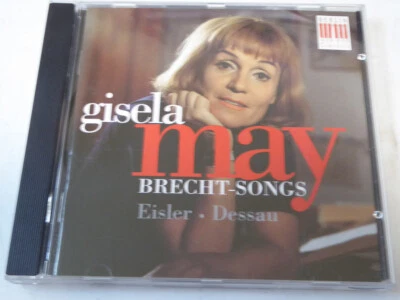 GISELA MAY <  Brecht Songs  > NM (CD) - Bild 1 von 4