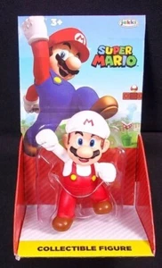 Super Mario Bros. Fire Mario Fist Bump 2.5 inch Action Figure Jakks Pacific 2021 - Picture 1 of 6