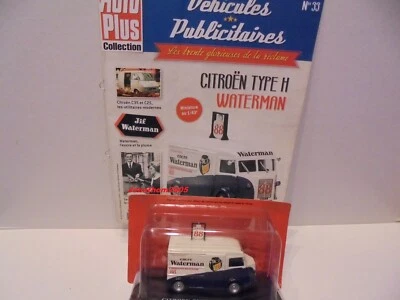 Collezione Veicoli Pubblicità Citroen Tipo H Waterman Al 1/43 ° - Immagine 1 di 2