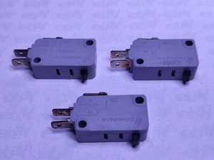 Microschalter KW3A x 3, 16/10A, 125/250V~ - Bild 1 von 4