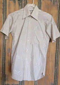 Bisley, Vintage 60's/70,s men's button up shirt Size S/M - Picture 1 of 11