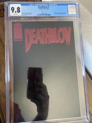 Deathblow #1 CGC 9.8 NM/MT white pages Image comics Jim Lee - Image 1 of 3
