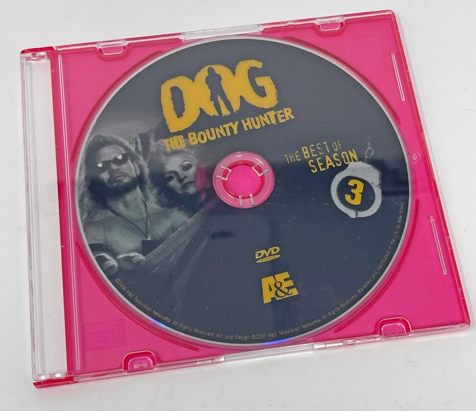 Dog The Bounty Hunter: The Best of Season 3 DVD Disc Only Used Works Foto 1 de 1