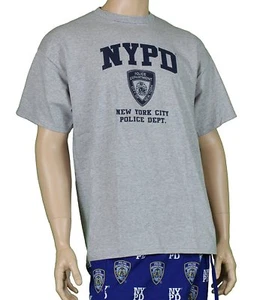 911 Official Licensed Memorial NYPD Short Sleeve T-Shirt - Picture 1 of 2