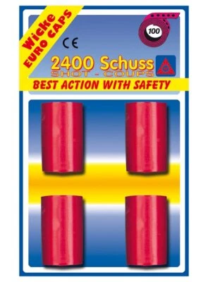 J.G. SCHRÖDEL 100-Schuss-Munition, 20 Rollen - Damit's richtig knallt und raucht: