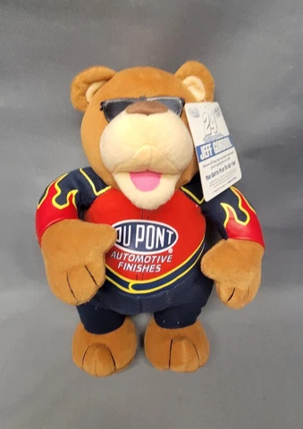 Jeff Gordon NASCAR #24 Dupont Commerative Teddy Bear Cover