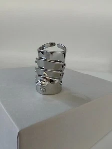 Vivienne Westwood Armor Ring Silver US: 7.5-8 Ring Women Accessories - Picture 1 of 10