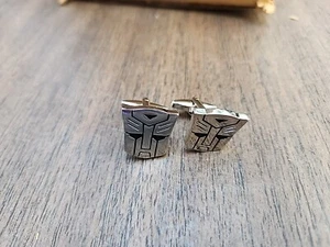 Transformers Autobot Stainless Steel Cufflinks - Picture 1 of 3