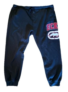 ECKO UNLTD Jogginghose Herren Größe 5XL X 30 Schrittlänge Schwarz Retro Joggers Nashorn " - Bild 1 von 9