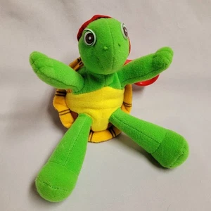 Vintage Franklin The Turtle Plush Purse Keychain Bag Clip Stuffed Toy 2000  - Picture 1 of 4