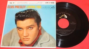 ELVIS PRESLEY "Loving You" 1957 RCA EP-2-15 15 VOLUME 2, RECORD NM, COVER VG+ - Picture 1 of 2