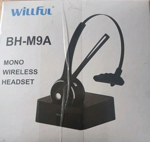 Wireless On Ear Headset - Black Willful Yamay M9A - Photo 1 sur 2