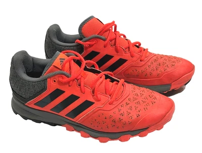 Adidas Orange Flexcloud Hockey Field Shoes  Mens Trainers Size UK 10 - Image 1 of 4