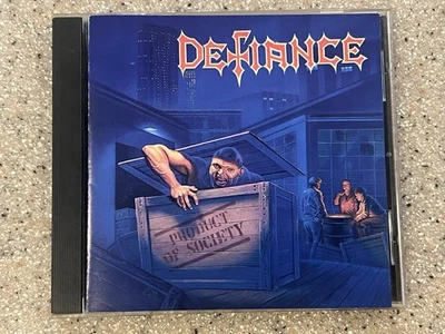 Defiance Product Of Society Cd 1989 First Pressing Mint Testament Metallica - Image 1 of 4