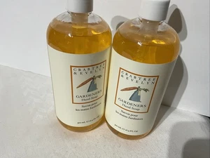 Crabtree & Evelyn GARDENERS sapone per le mani lavaggio 16,9 once con pompa spedizione gratuita x 2 - Foto 1 di 3