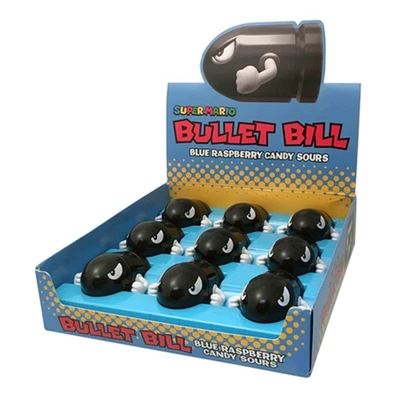 Nintendo: Bullet Bill Blue Raspberry Sours - Display (9) - Image 1 of 3