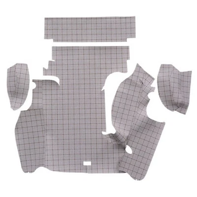 Alfombrilla maletero vinilo simulado burtex (4 piezas) 1957 Ford Thunderbird Tbird Foto 1 de 3