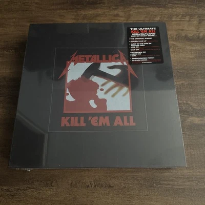 Metallica Kill Em All Super Deluxe Box Set CD Vinyl Record Ltd Edition 2016 NEW - Image 1 of 4
