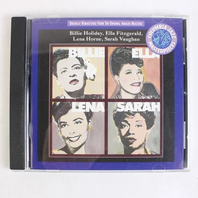 Billie Ella Lena Sarah 1994 Audio CD Columbia Jazz Masterpieces Foto 1 de 4