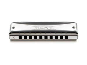 SUZUKI Fabulous Series F-20J C 10-Hole Harmonica Shipping from Japan NEW - Picture 1 of 7