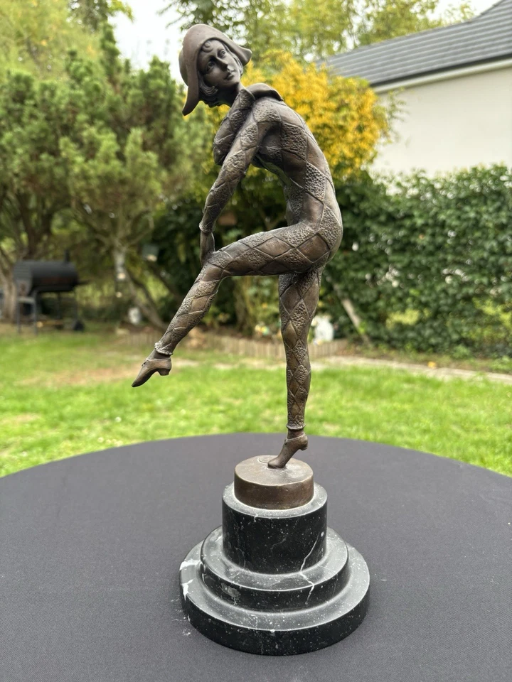 Arlequin Chiparus Bronze  Copie - Photo 1/4