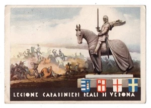 AK KÖNIGLICHE CARABINIERI LEGION VON VERONA GEREIST 1935 - Bild 1 von 2