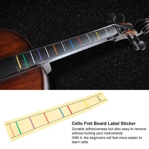 Paquete de 5 marcadores de posición de dedo de violonchelo para principiantes marcadores de dedo de traste TMAD - Imagen 1 de 9