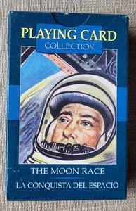 The Moon Race Space Giordano Tacconi Spielkarten Deck 54 Italien LO Scarabeo - Bild 1 von 11