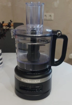 Kirchen Aid Küchenmaschine Food Processor 1,7l Schwarz Matt Schneiden Reiben  - Bild 1 von 4