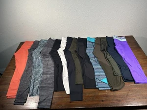 14 lululemon leggings Huge Lot Size 6 Gym Athletic - Picture 1 of 9