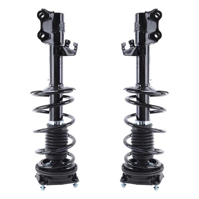 Par (2) muelles helicoidales de puntales delanteros para Nissan Cube 2009 2010 2011 2012 2013 2014 Foto 1 de 4