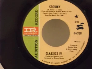 Classics IV,Imperial 66328,"Stormy"US,7"45,1968 PROMO,Blue eyed soul,M- - Picture 1 of 2