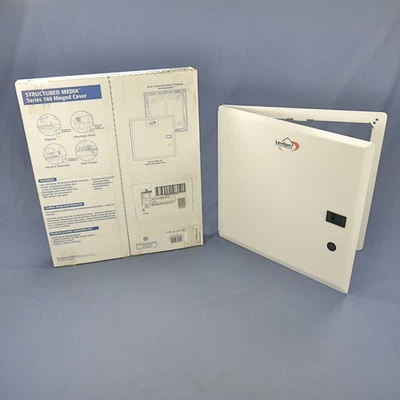 Leviton Premium 14" Hinged Cover for Structured Media Center Panel 47605-S14