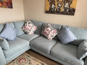 Quality Furniture Village Corner Suite - Picture 1 of 5