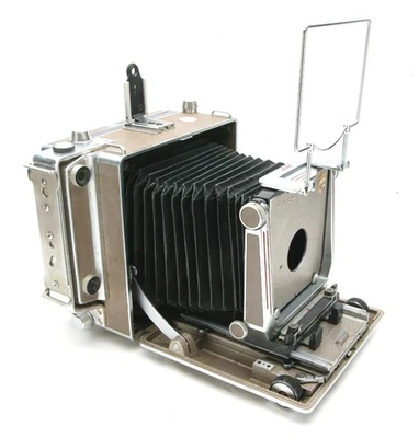 Vintage Linhof Technika IV 4x5" Camera Body With Accessories.  Good. SEE & READ. - Image 1 of 4