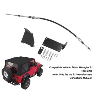 Shifter Cable Linkage J0048041 Smooth Operation Transfer Case Cable Shift - Picture 1 of 12