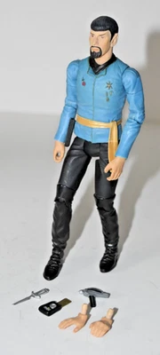 Figura de acción Art Asylum Diamond Select 2003 7" Mirror Commander Spock Foto 1 de 4