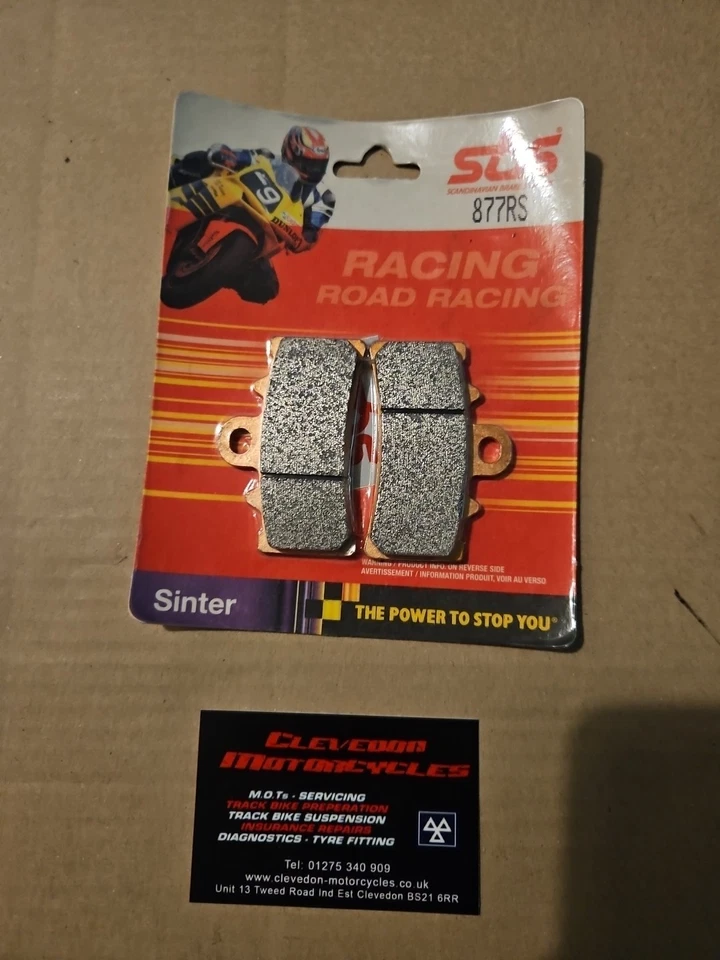 SBS 877RS front sintered brake pads RS Race Sinter - Image 1 of 1