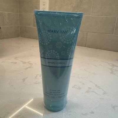 MARY KAY simply cotton Shower Gel Sz. 6.5Fl.oz. New Sealed - Image 1 of 3