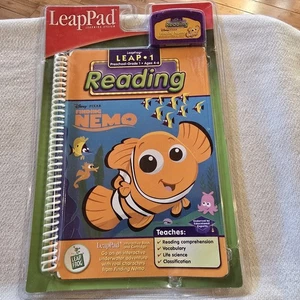 LeapFrog LeapPad LEAP 1 Reading Finding Nemo Book & Cartridge New Sealed Ages... - Picture 1 of 9