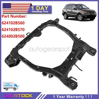 Subchasis delantero travesaño/base del motor para Hyundai Santa Fe 2007-2012 2013 Foto 1 de 4