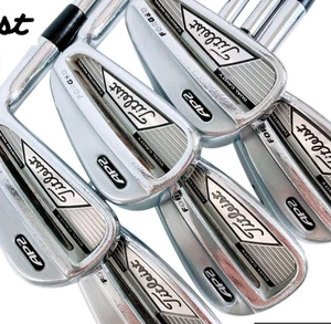 Juego de hierro forjado Titleist AP2 5-PW 6 piezas eje de acero rígido diestro Japón club de golf bueno - Imagen 1 de 10